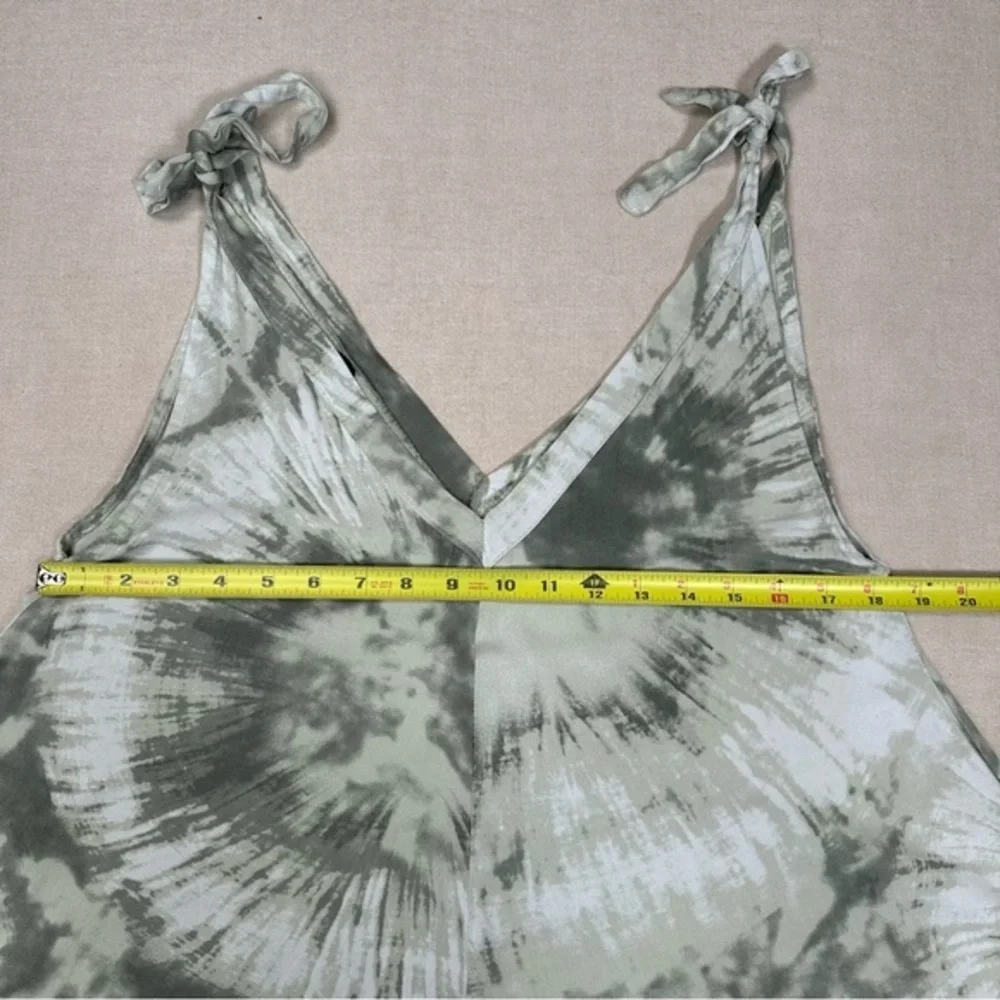 Venti6 Made in Italy Tie Dye Boho Maxi Dress Asymmetric‎ Handkerchief Hem Size S